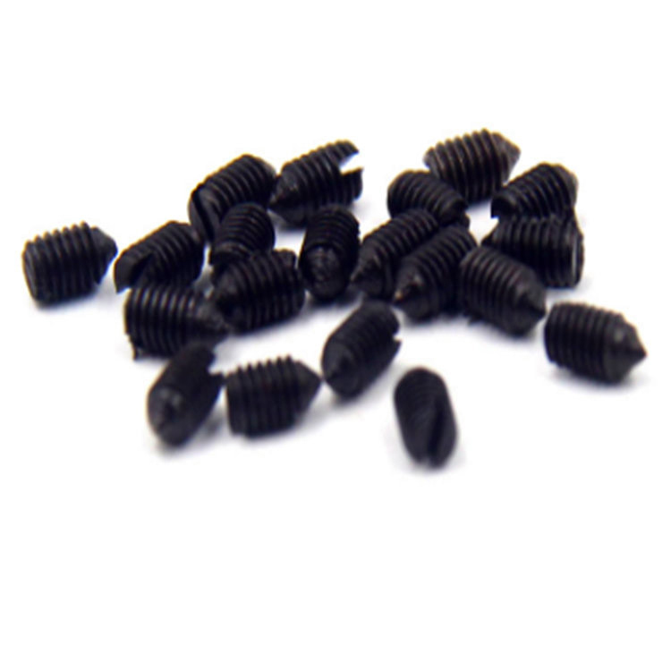 Vis de réglage à pointe conique fendue DIN553 noire de haute qualité