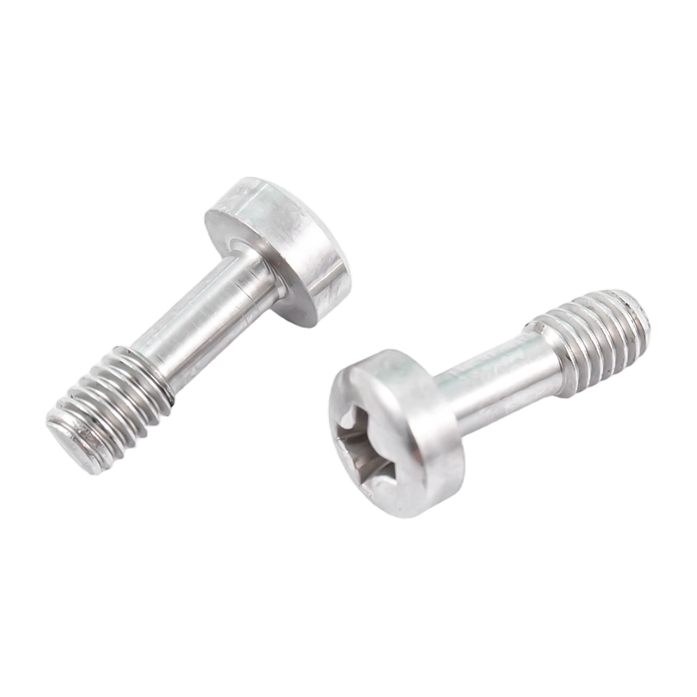 Vis captives personnalisées à tête cylindrique en acier inoxydable à filetage partiel Vis captives personnalisées à tête cylindrique en acier inoxydable à filetage partiel