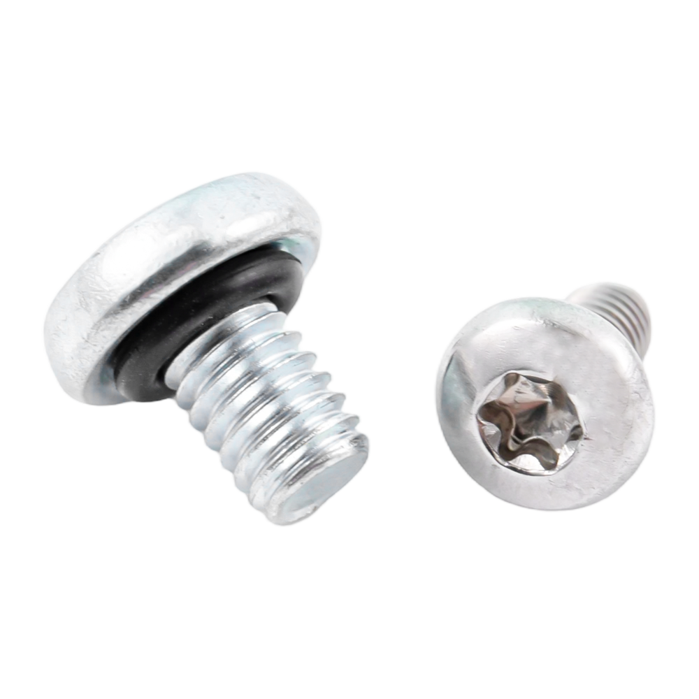 Vis imperméables adaptées aux besoins du client de joint torique de tête de bouton d'acier inoxydable