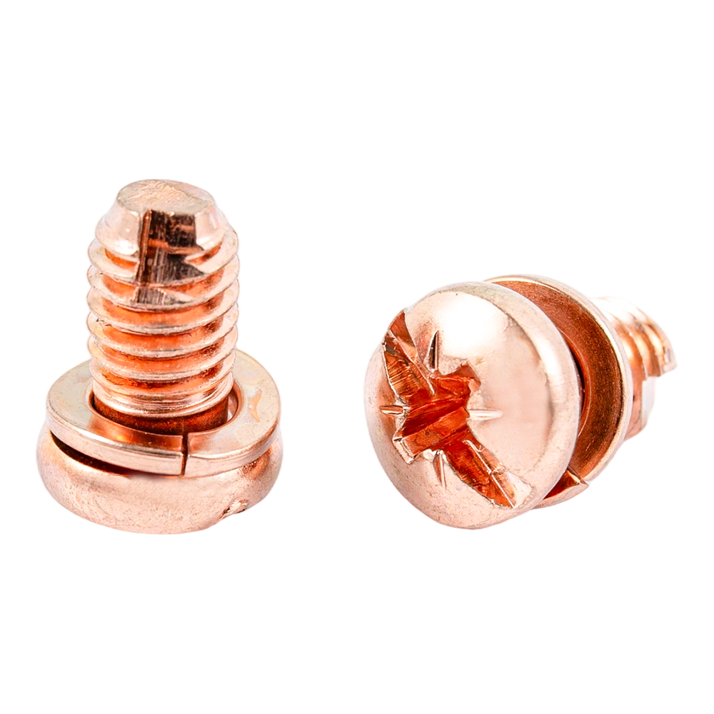 Vis à tête cylindrique de couleur personnalisée avec ressort et rondelle plate Vis à tête cylindrique de couleur personnalisée avec ressort et rondelle plate