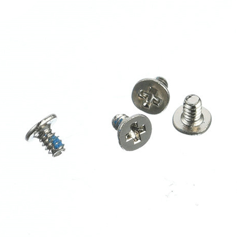 Petite mini micro vis à tête plate M1.2 en forme de Y verrouillée