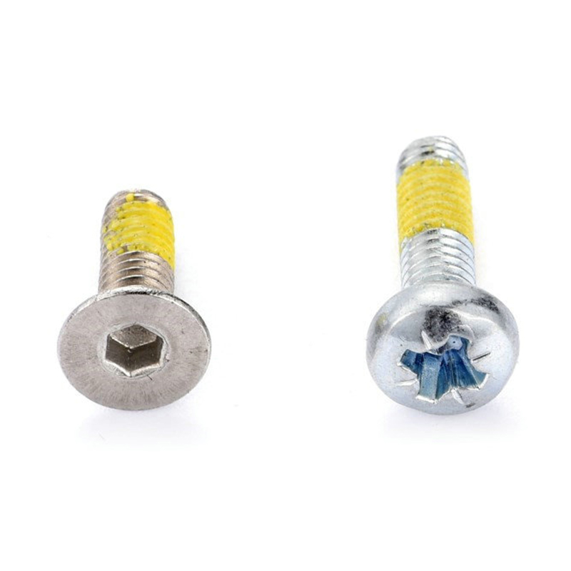 Vis à métaux verrouillée à tête cylindrique (fraisée) Torx (hexagonale) Vis à métaux verrouillée à tête cylindrique (fraisée) Torx (hexagonale)