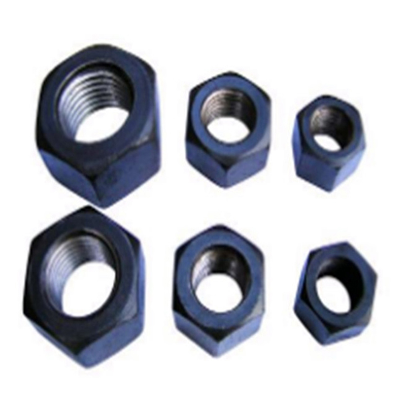 Écrou hexagonal fabriqué en Chine zingué de haute qualité Écrou hexagonal fabriqué en Chine zingué de haute qualité