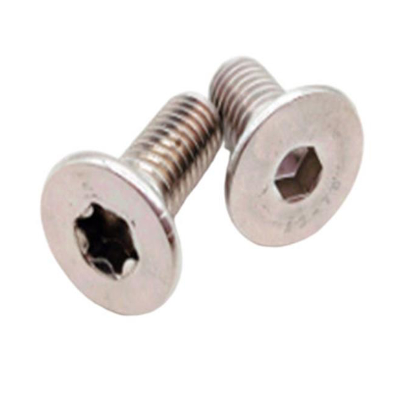 Vis à tête fraisée hexagonale M3 en aluminium