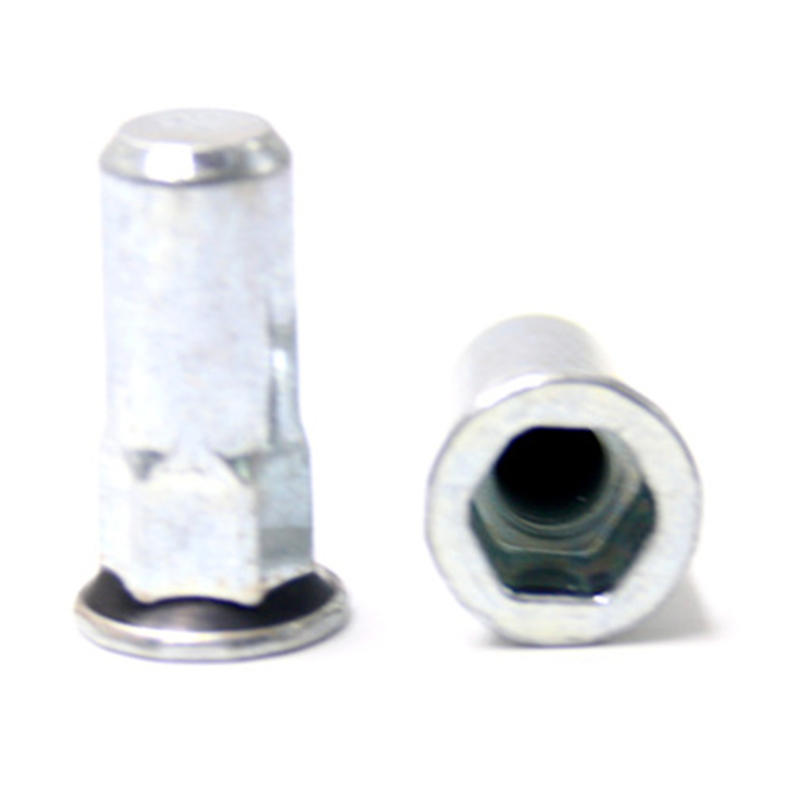 Écrou à rivets à revêtement scellé personnalisé en acier inoxydable M6 Écrou à rivets à revêtement scellé personnalisé en acier inoxydable M6
