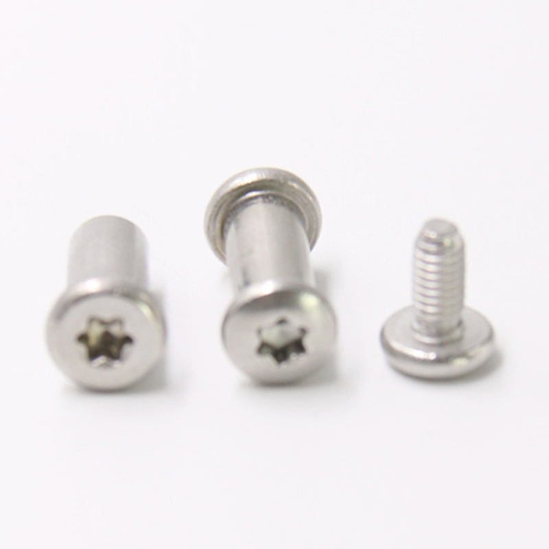 Vis à tête torx m3 inox mâle et femelle pour couteau