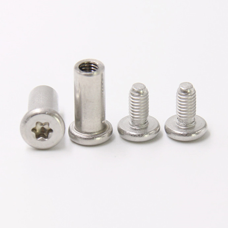 Vis à tête torx m3 inox mâle et femelle pour couteau Vis à tête torx m3 inox mâle et femelle pour couteau