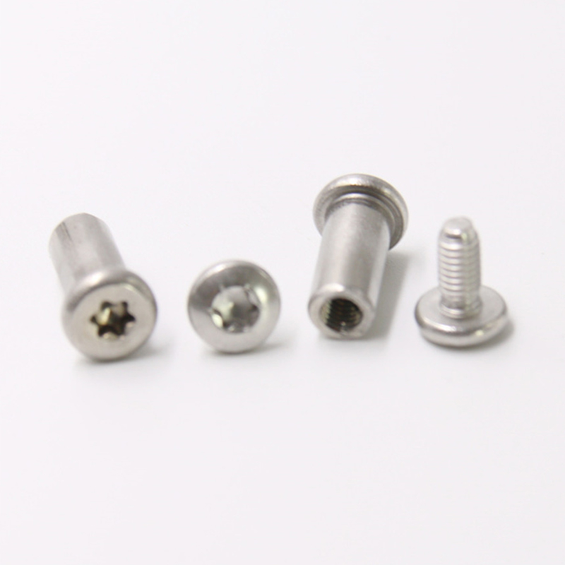 Vis à tête torx m3 inox mâle et femelle pour couteau Vis à tête torx m3 inox mâle et femelle pour couteau
