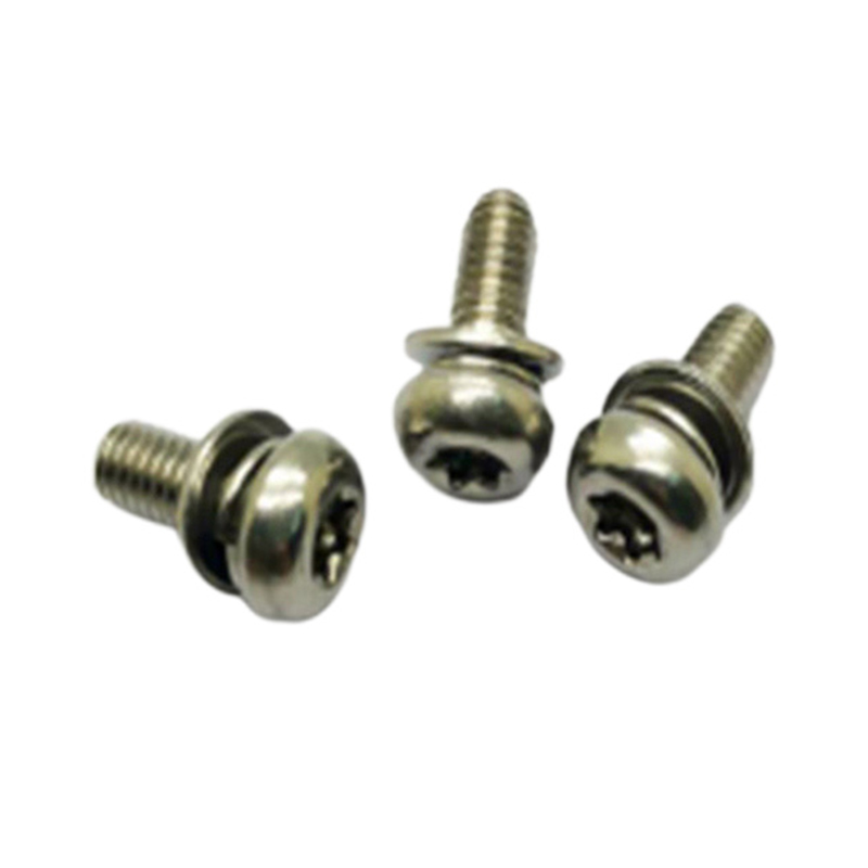 Vis combinée à tête cylindrique Torx avec rondelle élastique Vis combinée à tête cylindrique Torx avec rondelle élastique