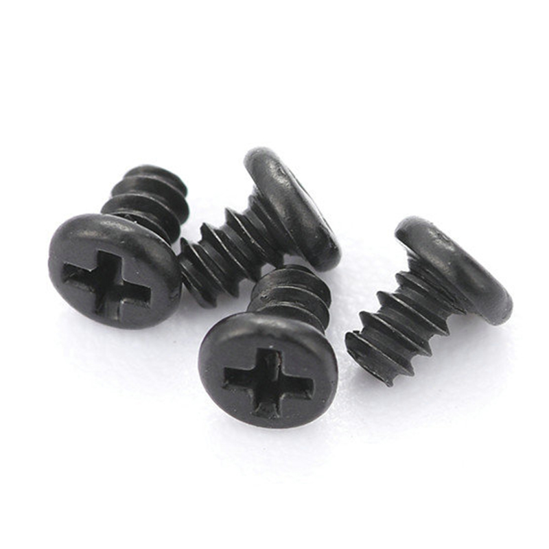Tête cylindrique croisée en acier au carbone M0.8 M1.0 M1.2 M1.4 M1.7, petite Micro mini vis