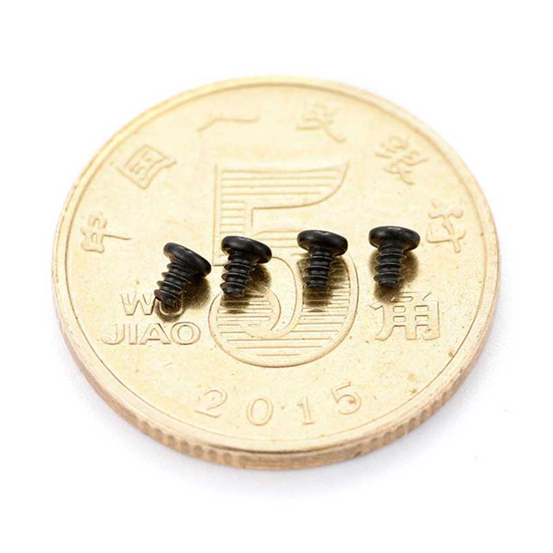 Tête cylindrique croisée en acier au carbone M0.8 M1.0 M1.2 M1.4 M1.7, petite Micro mini vis Tête cylindrique croisée en acier au carbone M0.8 M1.0 M1.2 M1.4 M1.7, petite Micro mini vis
