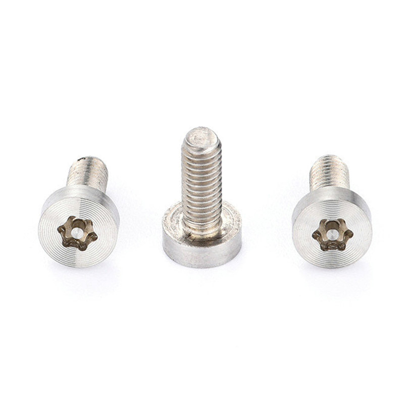 Torx à motif CD avec goupille, vis à tête basse en acier inoxydable