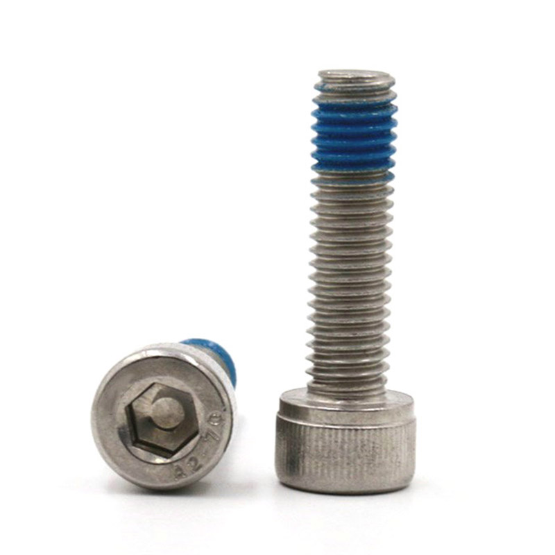 Vis de verrouillage à tête cylindrique à douille hexagonale M3 en acier inoxydable 18-8